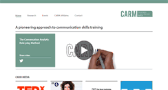 Desktop Screenshot of carmtraining.org